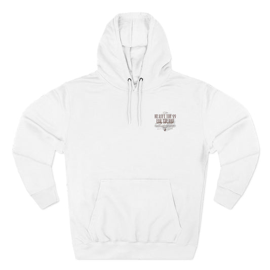 He Left the 99 For the One Hoodie — Christian Faith Graphic Hoodie