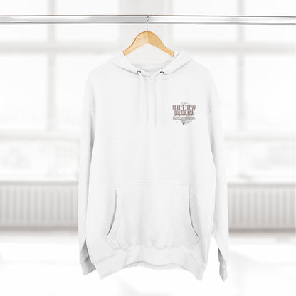 He Left the 99 For the One Hoodie — Christian Faith Graphic Hoodie